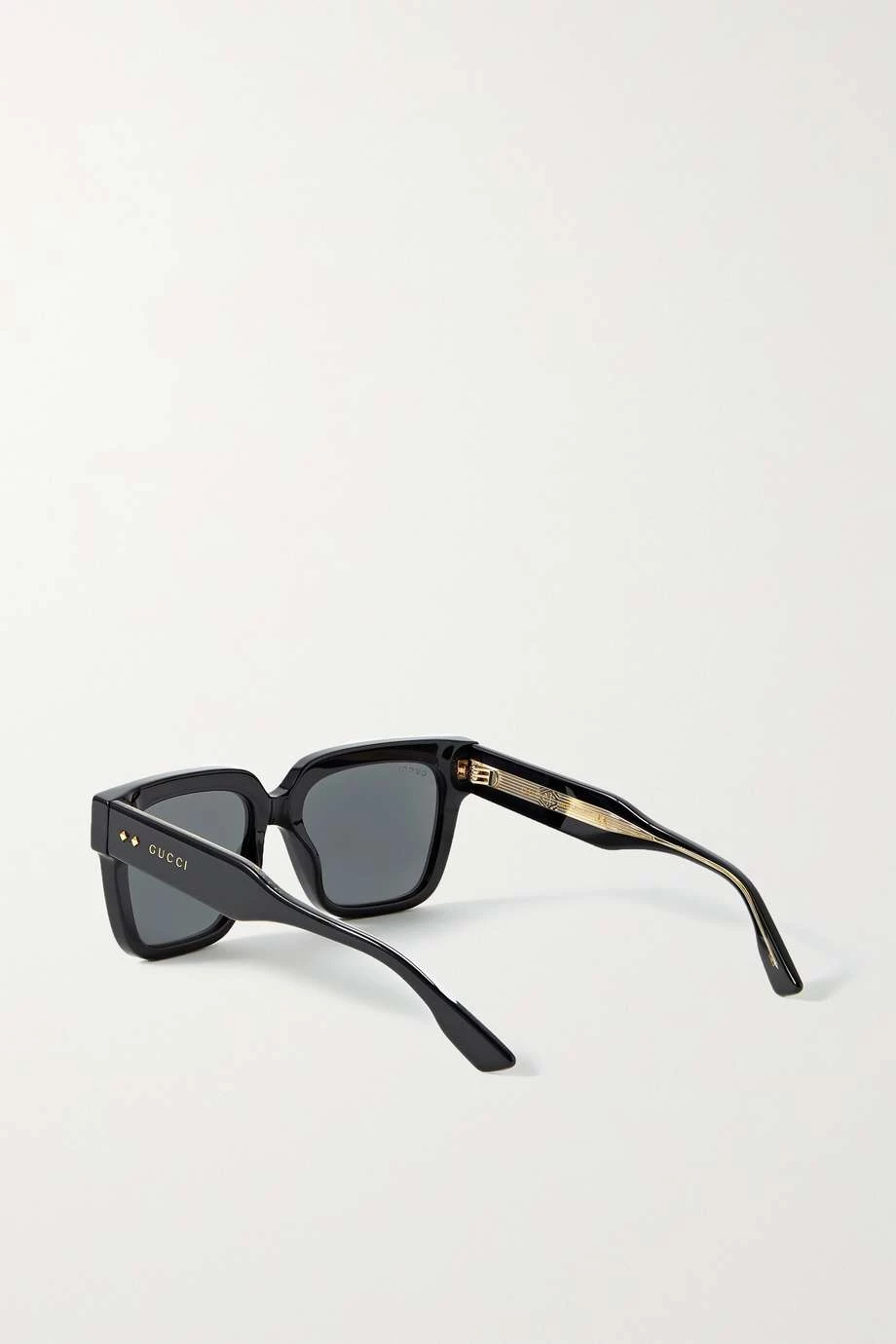 GUCCI EYEWEAR Nouvelle Vague Sonnenbrille Mit Eckigem Rahmen Aus Azetat ,Schwarz 3 GUCCI EYEWEAR Nouvelle Vague Sonnenbrille Mit Eckigem Rahmen Aus Azetat ,Schwarz – Bild 3