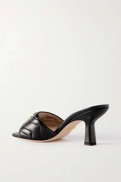 GUCCI Marmont Mules Aus Gestepptem Leder Mit Logoverzierung ,Schwarz 6 GUCCI Marmont Mules Aus Gestepptem Leder Mit Logoverzierung ,Schwarz -Offizielle GUCCI Website w920 q60 763