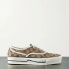 GUCCI Tennis 1977 Sneakers Aus Canvas Mit Logomuster ,Beige