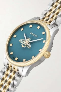GUCCI G-Timeless 29 Mm Uhr Aus Edelstahl Und Gold Mit PVD-Beschichtung -Offizielle GUCCI Website w920 q60 824