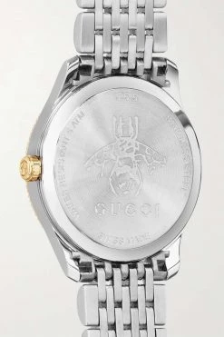 GUCCI G-Timeless 29 Mm Uhr Aus Edelstahl Und Gold Mit PVD-Beschichtung -Offizielle GUCCI Website w920 q60 825
