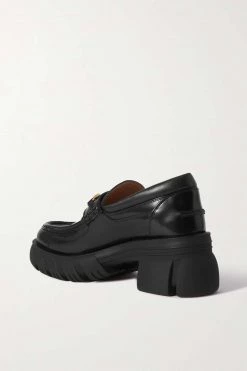 GUCCI Romance Loafers Aus Leder Mit Horsebit-Detail Und Plateau ,Schwarz -Offizielle GUCCI Website w920 q60 834