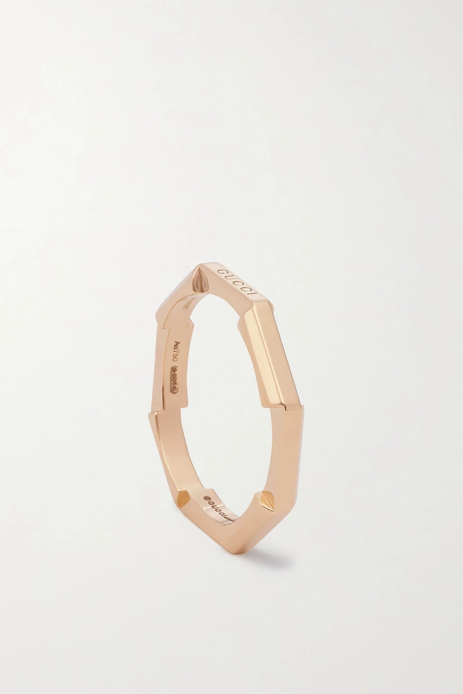 GUCCI Link To Love Ring Aus 18 Karat Roségold 5 GUCCI Link To Love Ring Aus 18 Karat Roségold – Bild 5