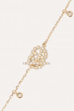 GUCCI GG Running Armband Aus 18 Karat Gold Mit Diamanten -Offizielle GUCCI Website w920 q60 892