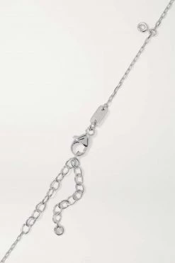 GUCCI GG Running Kette Aus 18 Karat Weißgold Mit Diamanten -Offizielle GUCCI Website w920 q60 901