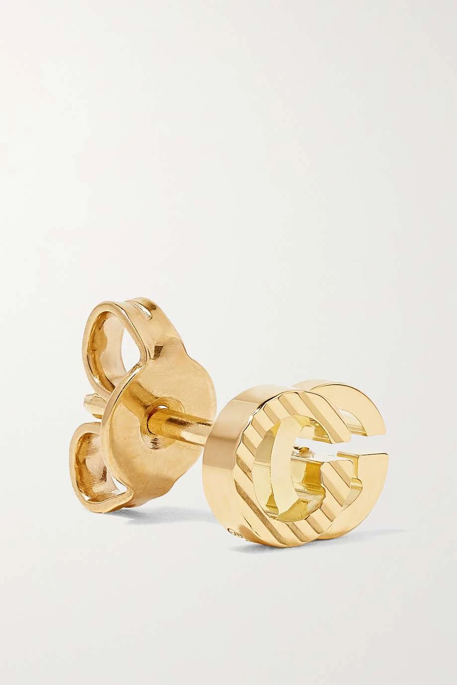 GUCCI GG Running Ohrringe Aus 18 Karat Gold 3 GUCCI GG Running Ohrringe Aus 18 Karat Gold – Bild 3
