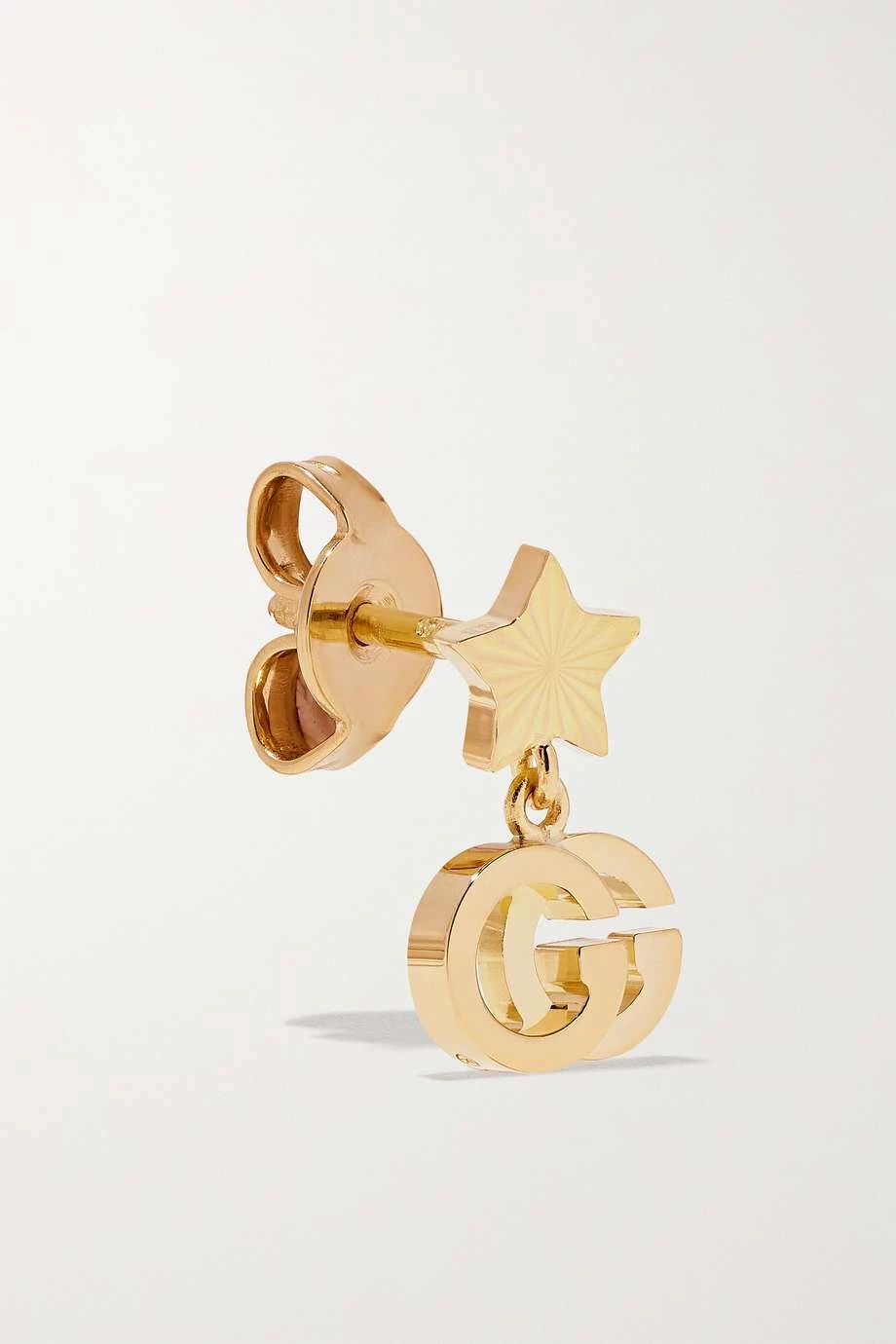 GUCCI GG Running Ohrringe Aus 18 Karat Gold 3 GUCCI GG Running Ohrringe Aus 18 Karat Gold – Bild 3