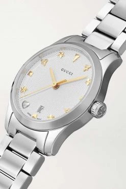 GUCCI G-Timeless 27 Mm Uhr Aus Edelstahl ,Gold -Offizielle GUCCI Website w920 q60 945